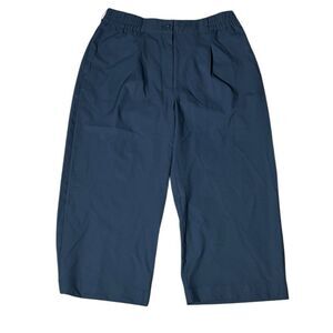 Beyond yoga women’s large black status wide leg trousers athleisure